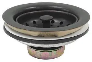 PERFECT PUTTY 59-3104 Sink Strainer,Oil Rubbed Bronze,4-1/2" L