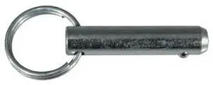 MIDWEST FASTENER 67124 3/8" x 1-1/8" Zinc Plated Steel Cotterless Hitch Pins 4PK