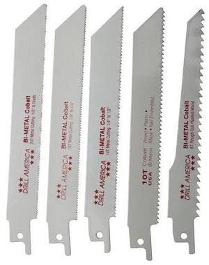 DRILL AMERICA POURECIP 5 Piece Reciprocating Saw Blade Set