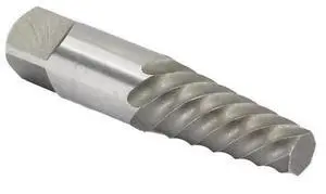 DRILL AMERICA DEWEZ8 No 8 Carbon Steel Spiral Flute Screw Extractor