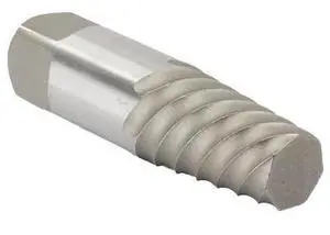 DRILL AMERICA DEWEZ9 No 9 Carbon Steel Spiral Flute Screw Extractor