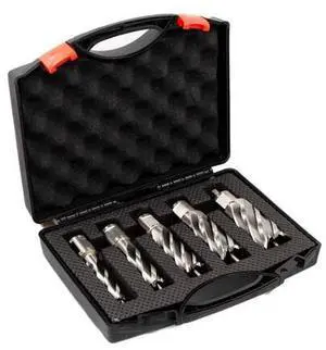 DRILL AMERICA DWC5-530-502 Annular Cutter Set 5 Pieces 2 Inch Depth of Cut