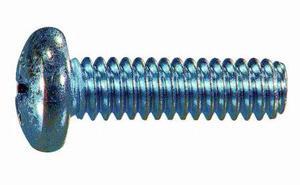 MIDWEST FASTENER 54744 1/4"-20 x 7/8 in Phillips Pan Machine Screw, Zinc Plated