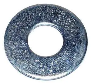 MIDWEST FASTENER 09419 Flat Washer, For Screw Size 1" ,Steel Zinc Plated