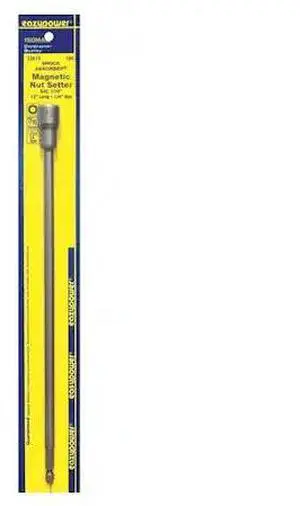 EAZYPOWER 32819 Nutsetter,7/16" Hex,12" L,Steel