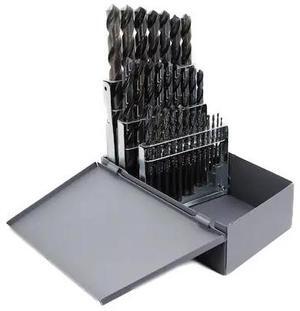 DRILL AMERICA DWD29JX3/8-SET 29 Piece HSS Black Oxide Jobber Length Drill Bit