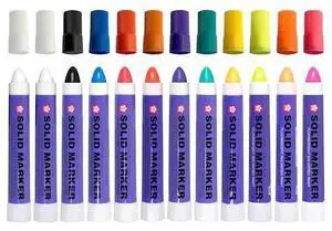 SAKURA XSC-ASST Solid Paint Marker Original, Assorted Pack, 12PK