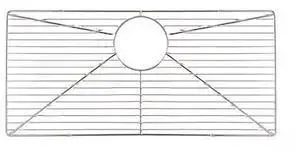 NANTUCKET SINKS BG-PR3320 Stainless Steel Bottom Grid