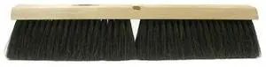 WEILER 42013 18" Fine Sweep Floor Brush Black Horsehair & Polypropylene Fill