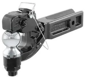CURT 48012 Rcvr-Mnt Ball/Pintle Combo,2-1/2" Shank