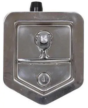 BUYERS PRODUCTS L8816R Stainless Triple Point T-Handle Latch with Roller