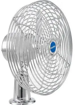 GLOBAL INDUSTRIAL 800509 8 Bolt On Vehicle Fan, 342 CFM, 12V, 2 Speed