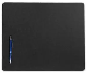 DACASSO PR-1015 Black Leatherette 17" x 14" Conference Table Pad