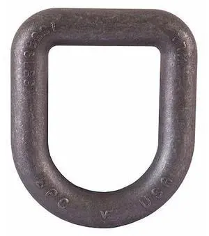 BUYERS PRODUCTS B50RZY D-RING ONLY 1in ZINC & YELLOW
