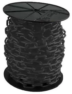 MR. CHAIN 80103 Black Plastic Chain 3"(#10,76 mm)x60 f