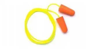 PYRAMEX DP1001 Disposable Foam Ear Plugs, Contoured-T Shape, 32 dB, Orange, 100