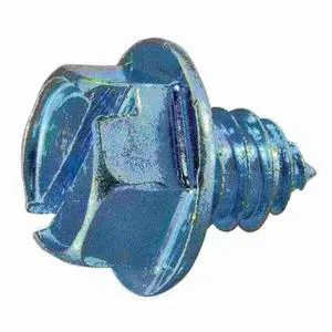 MIDWEST FASTENER 38241 Sheet Metal Screw, 3/8" x 1/2 in, Zinc Plated Steel