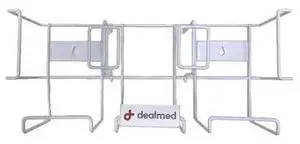 DEALMED 787133 Glove Box Holder Triple Horizontal, Ea