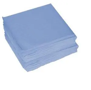 DEALMED 784075 Drape Sheet - 2 Ply Tissue, 40"X 48", Blue, 100/Cs, 100PK