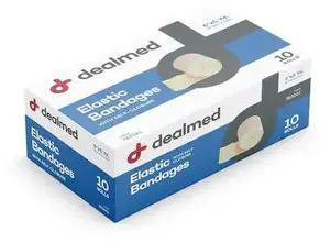 DEALMED 783061 Elastic Bandage With Self-Closure - 6" X 5Yds, 10/Bx, 10PK