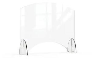 ROSSETO SERVING SOLUTIONS AG010 Avant Guarde 36x28 Acrylic Sneeze Guard with