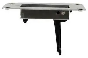 WHITECAP PH-2 Stainless Steel Flush Pole Holder Half Ring