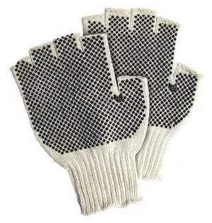 MCR SAFETY 9508LM Knit Gloves, L, 12 PK