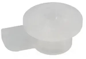 MIDWEST FASTENER 69924 Hex Nut, 3/8"-16, Nylon, 8 PK
