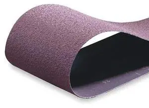 NORTON ABRASIVES 78072720870 Sanding Belt, 1 in W, 42 in L, Coated, Aluminum