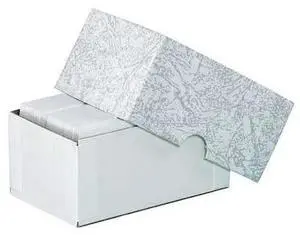 PARTNERS BRAND BC1 Stationery Set-Up Cartons, 3 3/4 in Inside Lg, 2 1/4 in