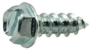 MIDWEST FASTENER 02945 Sheet Metal Screw, #12 x 5/8 in, Zinc Plated Steel