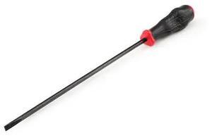 TEKTON DHE14188 Long 3/16 Inch Slotted High-Torque Black Oxide Blade Screwdriver