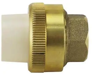 APOLLO CPVCSWTU12 1/2 in. Brass Solvent Weld CPVC x 1/2 in. Solder Union