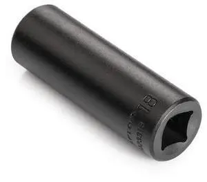 TEKTON SID23318 1/2 Inch Drive x 18 mm Deep 12-Point Impact Socket