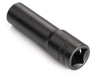 TEKTON SID23313 1/2 Inch Drive x 13 mm Deep 12-Point Impact Socket