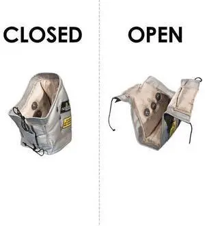 UNITHERM IE0445 4" x 4" L Fiberglass 45 Deg Elbow Pipe Jacket 3" Wall