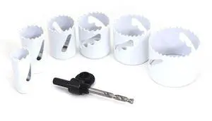RICHELIEU 988141 (7-Piece) 1-inch (25 mm) to 2 1/2-inch (64 mm) Bi-Metal Hole
