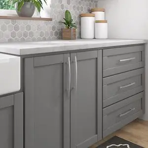 RICHELIEU BP650192195 Padova Collection 7 9/16-inch (192 mm) Brushed Nickel