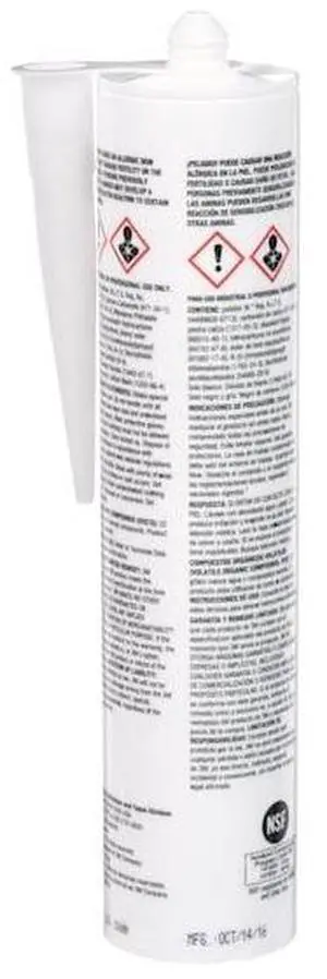 3M 740 UV Polymer Adhesive Sealant, 10 oz, Cartridge, White, Polymer Base, 740