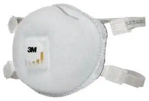 3M 8214 Disposable Respirator, N95, Nuisance Organic Vapor, Nuisance Ozone,