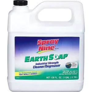 SPRAY NINE 27901 Cleaner/Degreaser, 1 Gal Jug, Liquid, Clear Green, 4 PK SPRAY NINE 27901 Cleaner/Degreaser, 1 Gal Jug, Liquid, Clear Green, 4 PK