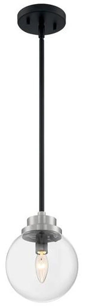 NUVO 60/7131 Fixture, Pendant, 1-Lght, Incandescent, 60W, 120V, B10, Candelabra NUVO 60/7131 Fixture, Pendant, 1-Lght, Incandescent, 60W, 120V, B10, Candelabra