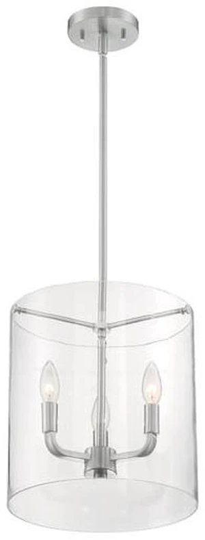 NUVO 60/7177 Fixure, Pendant, 3-Lght, Incandescent, 60W, 120V, B10, Candelabra NUVO 60/7177 Fixure, Pendant, 3-Lght, Incandescent, 60W, 120V, B10, Candelabra