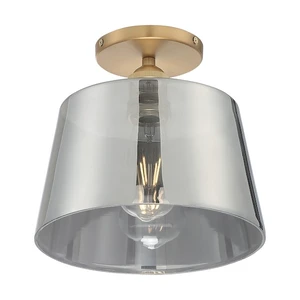 NUVO 60/7324 Fixture, Semi Flush, 1-Lght, Incandescent, 100W, 120V, A19, Medium NUVO 60/7324 Fixture, Semi Flush, 1-Lght, Incandescent, 100W, 120V, A19, Medium