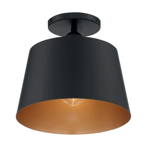 NUVO 60/7332 Fixture, Semi Flush, 1-Lght, Incandescent, 100W, 120V, A19, Medium NUVO 60/7332 Fixture, Semi Flush, 1-Lght, Incandescent, 100W, 120V, A19, Medium