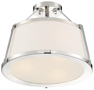 NUVO 60/6996 Fixture, Semi Flush, 3-Lght, Incandescent, 60W, 120V, A19, Medium NUVO 60/6996 Fixture, Semi Flush, 3-Lght, Incandescent, 60W, 120V, A19, Medium