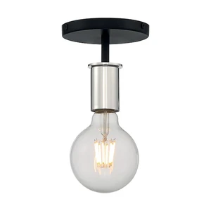 NUVO 60/7353 Fixture, Semi Flush, 1-Lght, Incandescent, 100W, 120V, A19, Medium NUVO 60/7353 Fixture, Semi Flush, 1-Lght, Incandescent, 100W, 120V, A19, Medium