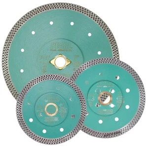 PEARL DIA45TT P4 Thin Mesh Turbo Porcelain Blade 4 1/2 in. 5/8 in.-20mm-7/8 in. PEARL DIA45TT P4 Thin Mesh Turbo Porcelain Blade 4 1/2 in. 5/8 in.-20mm-7/8 in.