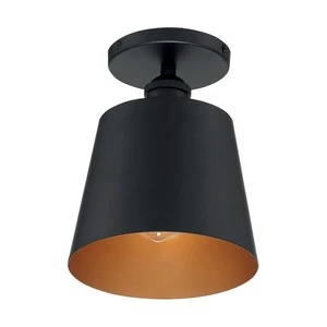 NUVO 60/7331 Fixture, Semi Flush, 1-Lght, Incandescent, 100W, 120V, A19, Medium NUVO 60/7331 Fixture, Semi Flush, 1-Lght, Incandescent, 100W, 120V, A19, Medium