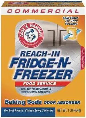 Baking Soda,16 oz,PK12 ARM AND HAMMER CDC 33200-84011